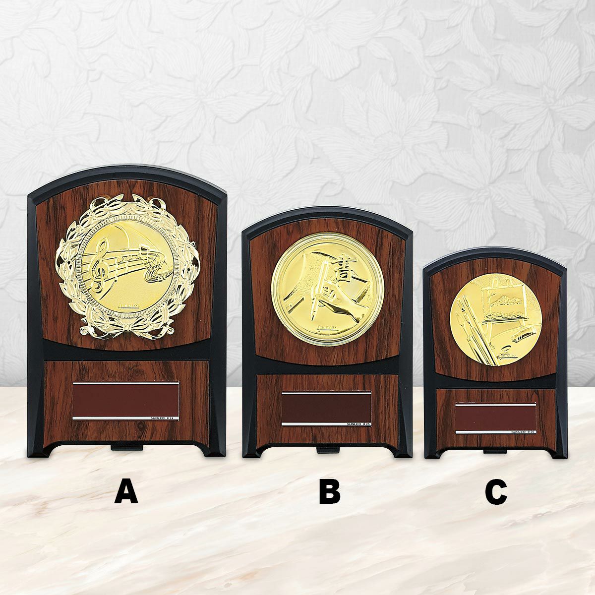 FS樹脂製楯 S-ATZ-4474 | トロフィー・メダル・優勝カップならichikawa-sk